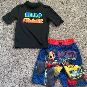 Boys 4/5 & 5T swimwear